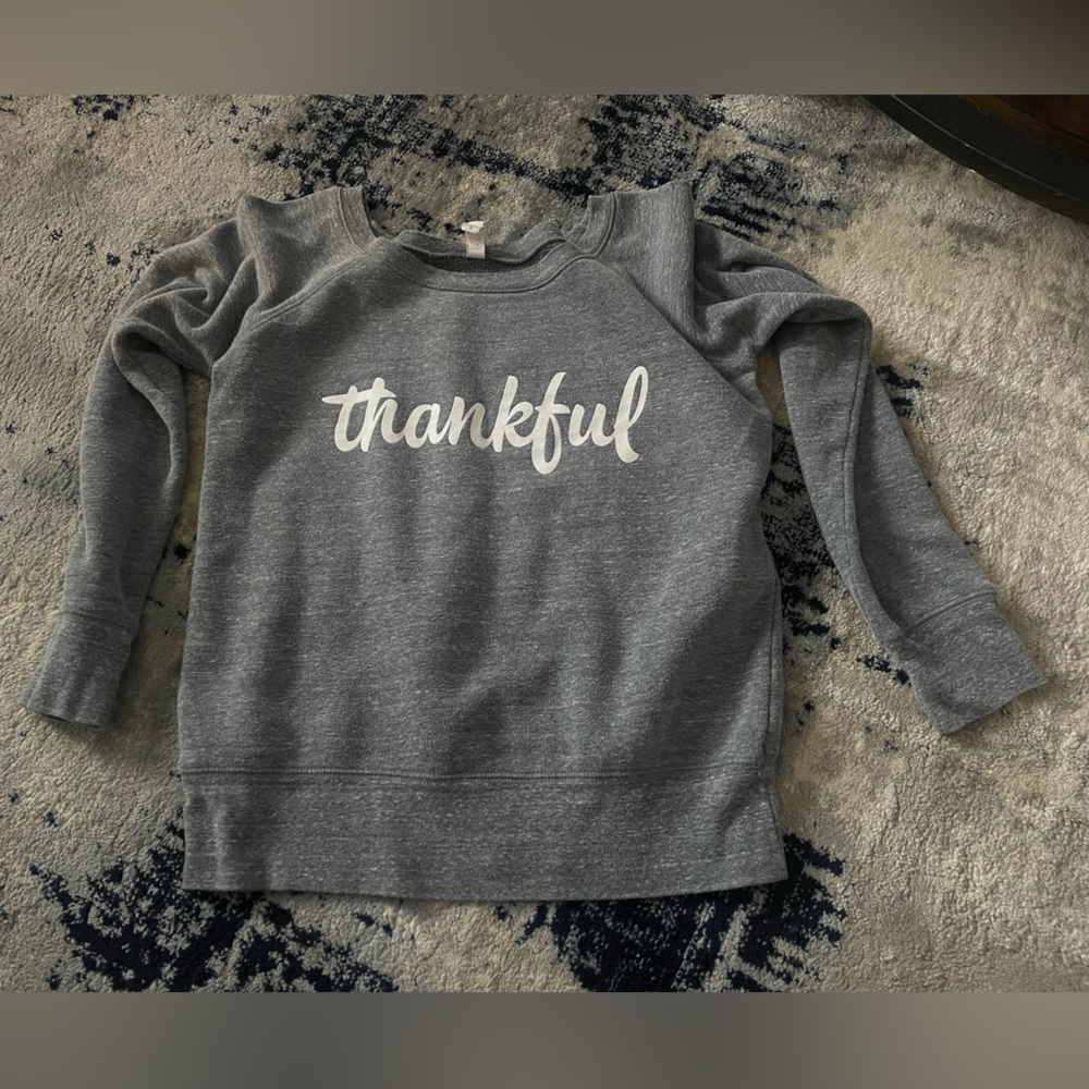 Bella Gray Knit Top